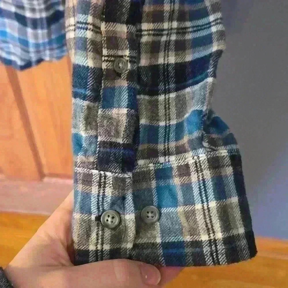 Blue Plaid Flannel - Picture 5 of 7